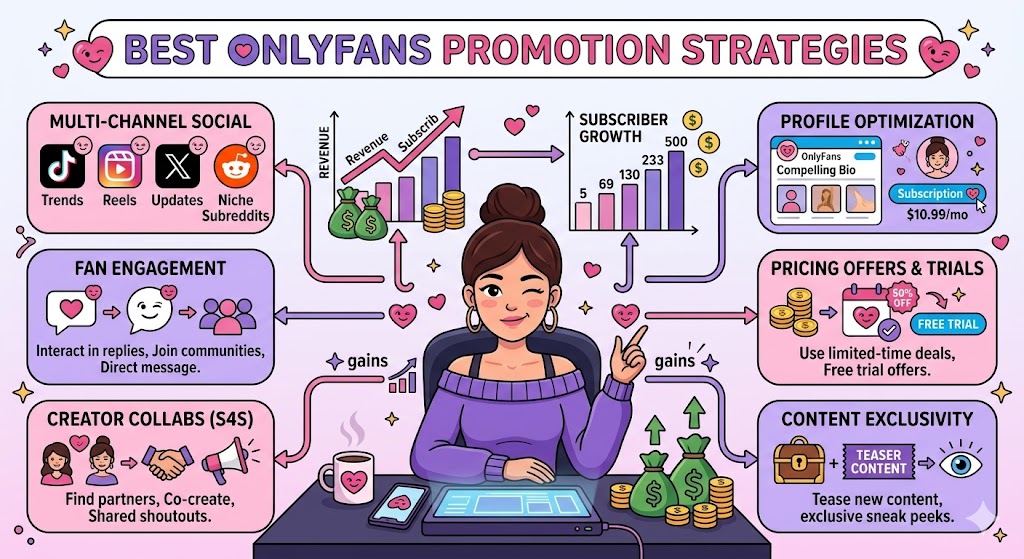 Best OnlyFans Promotion Strategies for New Creators in 2026