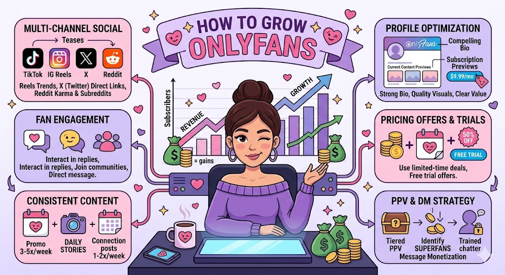 How to grow your OnlyFans account with 10 proven strategies